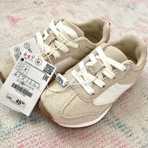 Zara Kids Leather Sneakers